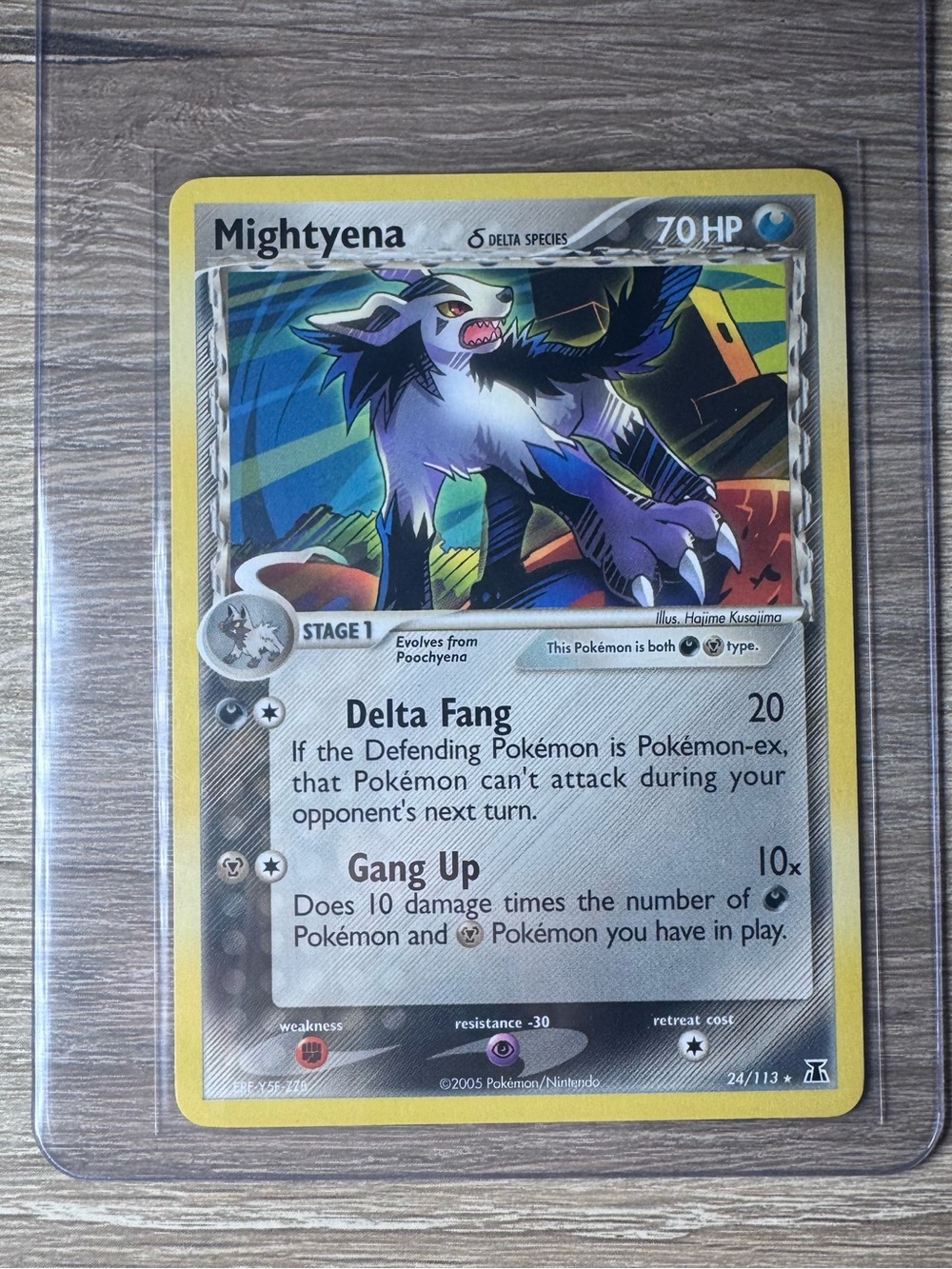 Mightyena #24/113/Pokemon Delta Species